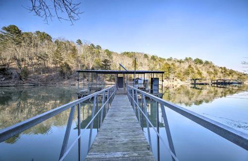 Beaver Shores House | Spacious Home on Beaver Lake with Deck and Fire Pit!