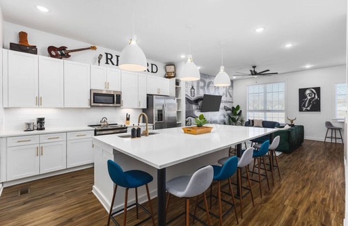 Cleveland Park House | Spacious Home with Large Patio, Rooftop Deck & Garage