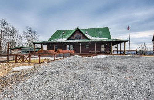 Howard House | Spacious Howard Cabin with Wraparound Deck and Views!