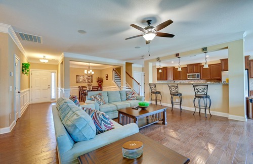 Kathleen House | Spacious Kathleen Vacation Rental w/Fireplace