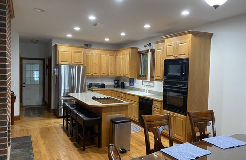 Bracey House | Spacious Lakefront Home, Amazing Views, Nice Dock, Sleeps 20 comfortably-Private