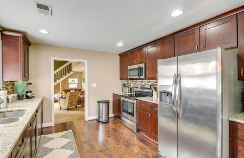North East House | Spacious North East Home w/Fenced Yard & Fire Pit