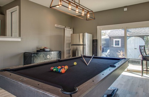 Rehoboth Beach House | Spacious Ranch Style House W/Hot Tub, Fireplace, and Game Room