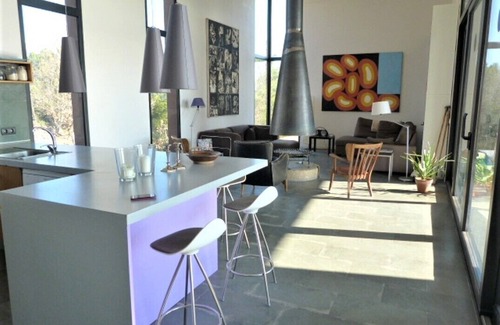Villanueva De La Vera House | Spectacular villa with pool and impressive views in lush nature close to Madrid