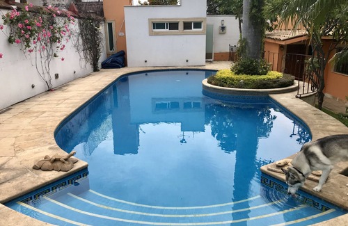 Cuernavaca House | Spectacular bungalow with swimming pool, grill, great garden and location
