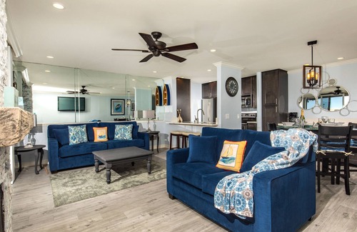 Townsite Condo | Spectacular Ocean, Harbor, River Views-Your Own Grassy Patio-Gorgeous Inside!