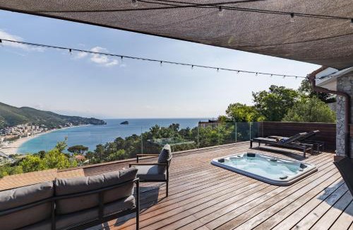 Noli House | Spettacolare vista isola Terrazza e idromassaggio