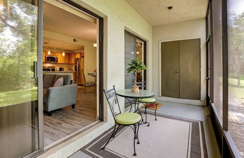 Saint Augustine Shores Condo | St Augustine Condo w/Screened Porch, Pool Access!