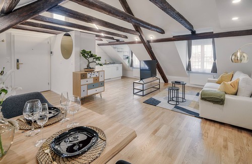 St. Gallen Apartment | St. Georgen-Strasse Studios by VISIMO - Design. City. Nature