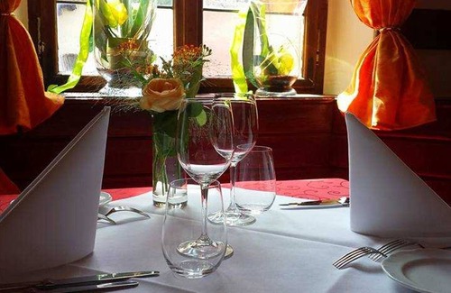 Laudenbach Cottage | Standard room with double bed No. 4 - Goldner Engel, Restaurant - Hotel - Butcher