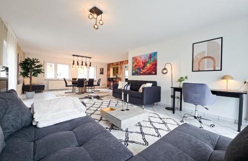 Nussloch Apartment | STAR-Apartment - Garden with Terrace, Calm, 120m2