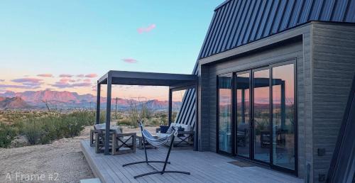 Study Butte-Terlingua House | Stardust Big Bend Luxury A-Frame#4 great views