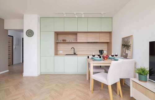 Zywiec Apartment | Stawy 26 | Żywiec | Pastel Apartment | Parking