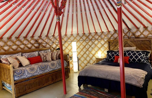 Morell Resort | Stay in an Authentic Mongolian Yurt with Private Hot Tub