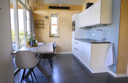 Akkrum House | Stay in our energy-neutral Eneva 4 bungalow, with private jetty.