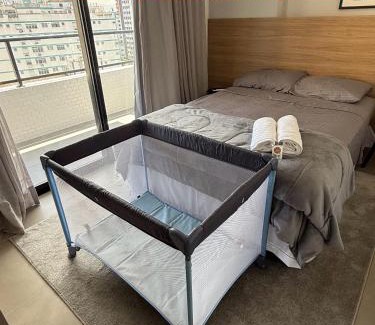 Ponta da Praia Apartment | Stay Santos - Moderno e Bem Localizado
