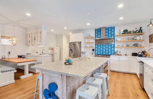 Rehoboth by the Sea House | Steps to Beach! California Vibe - Families, Groups, Reunions - Fun Property!