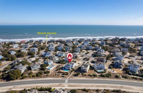 Ocean Hill House | Steps to Beach Pool Game Room Aug Weeks Open