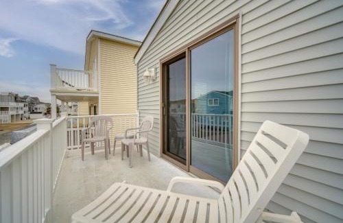 South End House | Steps to Beach Townhome with Balcony in Ocean City