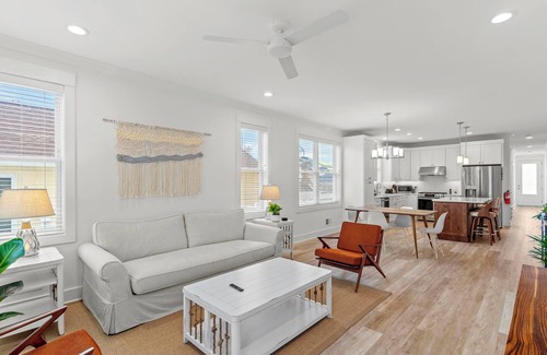 Seaside Heights House | Steps to Beach: Ocean Views, 5 Decks, 3 Cars, Loaded with Amenities!