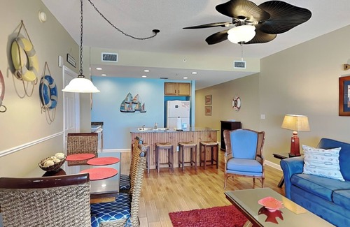 Panama City Beach Condo | Sterling Reef #106 | Sweeping Gulf View + Resort Amenities