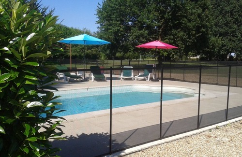 Bournand House | Stone Cottage, 2 bedrooms up to 6, pool, in a XVIIth C Castle, Loire Valley