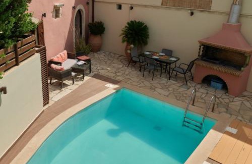 Melidoni Villa | Stone Villa with swimming pool-BBQ!