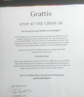 Dalsjofors Bed & Breakfast | Stop at The Cross
