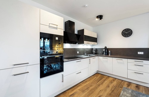 Rosenhagen Apartment | Strandhafer Rosenhagen - modern, maisonette, fitness area, flooded with light