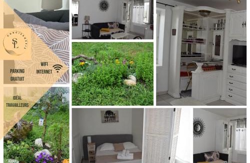 Saint-Priest Apartment | Studio évasion campagnarde avec jardin et parking, proche de Eurexpo et GroupamaStadium