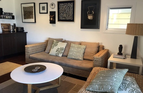 Sapphire Beach Apartment | Studio 1 Bali Style by the Ocean-Dog Friendly at Sapphire Beach.