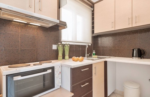 Kalligoni Apartment | Studio Apartment 'Alexandros 2 Guests C' with Mountain View, Wi-Fi and Air Conditioning