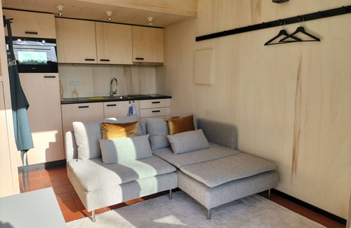 Castricum Apartment | Studio apartment with unobstructed view of meadows and forests near the beach.