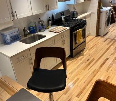 Communipaw Apartment | Studio Apartment with Garden Jersey City