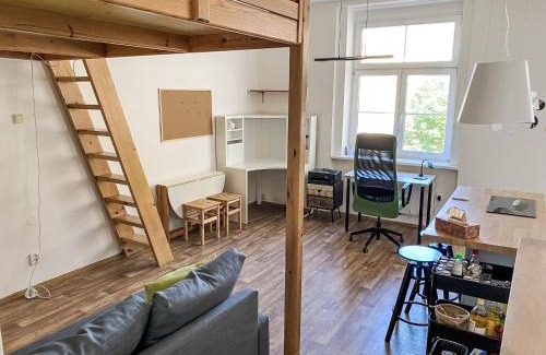 Holesovice Apartment | Studio Art District Nook by Interhome