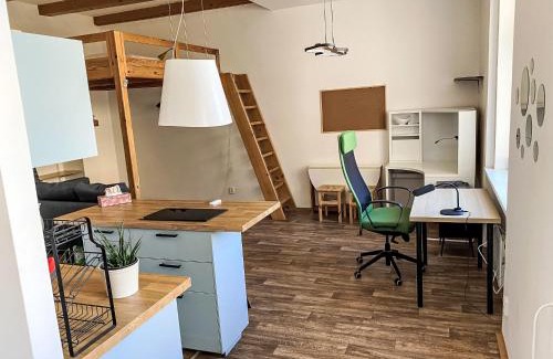 Holesovice Apartment | Studio Art District Nook by Interhome