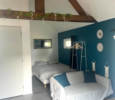 Seraincourt Apartment | Studio avec grand jardin + parking