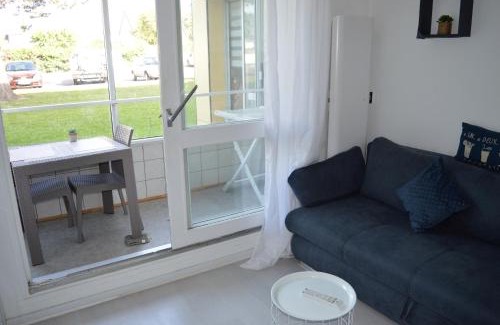 Courseulles-sur-Mer Apartment | Studio avec loggia - à 200m de la plage - Parking