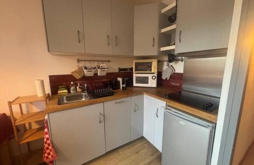 Les Angles Apartment | Studio cabine fonctionnel et bien équipé en montagne - FR-1-593-136