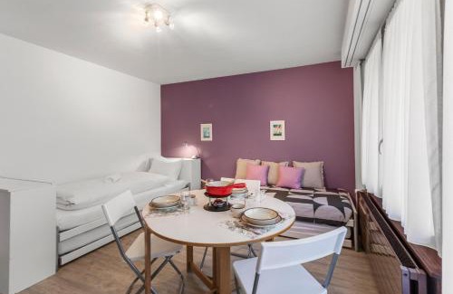Chermignon Apartment | Studio chaleureux avec terrasse