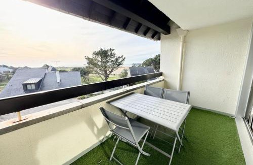 Guidel-Plages Apartment | Studio Confort - Vue sur Mer - Balcon