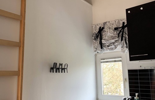 Obere Isarau Apartment | Studio im Dachgeschoß
