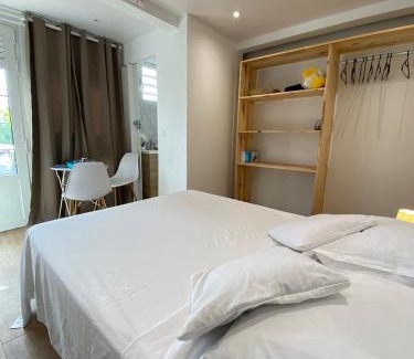 Le Lamentin Apartment | Studio pistache 2 personnes