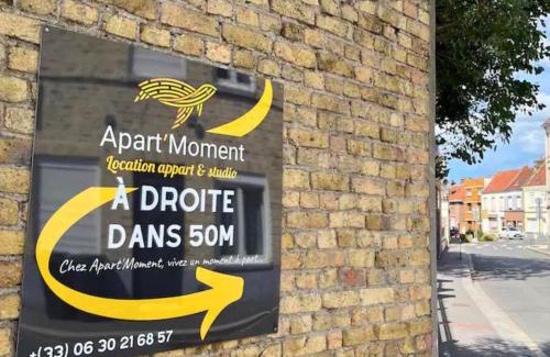 Bourbourg Apartment | Studio spacieux et élégant au cœur de Bourbourg - gare à proximité