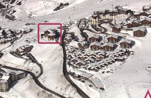 Reberty Apartment | Studio Style Chalet pour 3 Pers, Balcon, Pied des Pistes, Réberty 2000 - FR-1-452-85