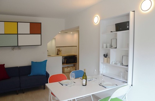 Clairvaux-les-Lacs Apartment | Studio village center