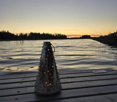 Maxmo House | Stuga med strandbastu