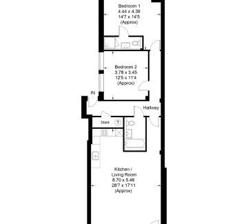 Worthing Apartment | Stunning 2 Bed Apartment Sea Views and Parking