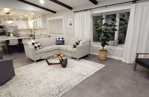 Port Washington House | Stunning and Completely Remodeled Ranch Home! Walk to Downtown & Marina!