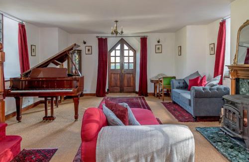 Wadeford House | Stunning baptist chapel with concert piano, pets welcome